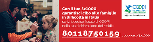 Coopi - Cooperazione Internazionale - Dona il tuo 5x1000 e garantisci cibo alle famiglie in difficoltà in Italia